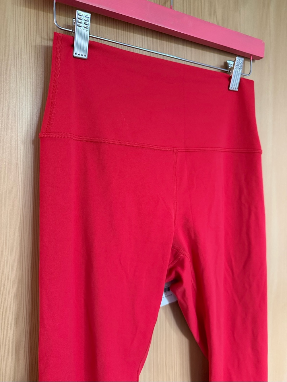 CRZ YOGA women’s High-Rise Active Red Leggings Size M Red - Picture 3 of 10